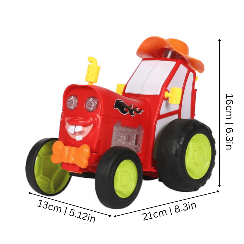 Remote Control Jumping Stunt Car – RC Car with Lights and Music