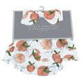 Carnelian Peaches Ruffle Bloomers and Headband Set